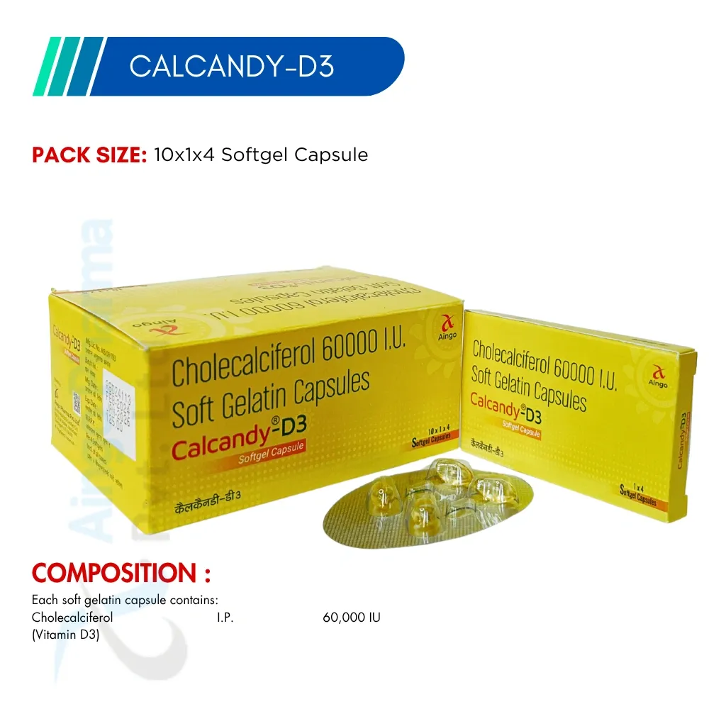 Calcandy-D3 | Vitamin D3 Oral Solution 60,000 IU