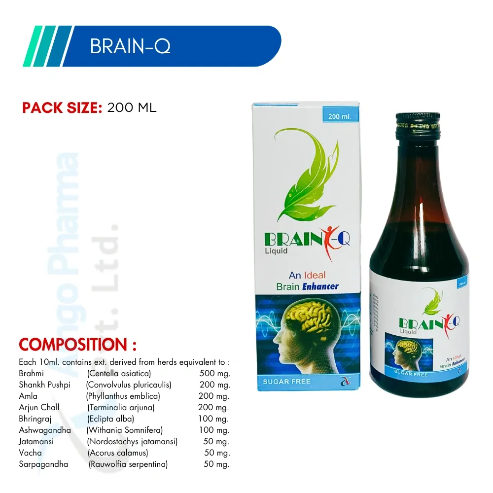 Brain‑Q – Herbal Brain Enhancer Syrup 200 ml