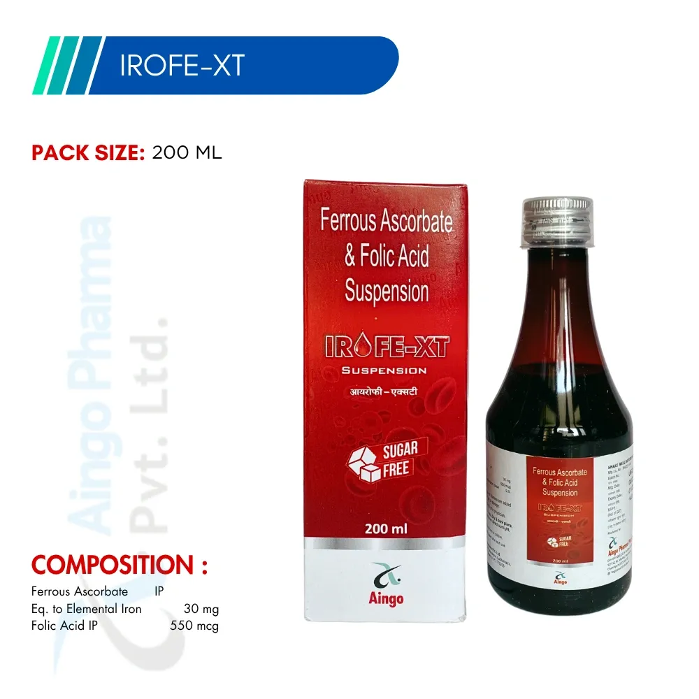 Irofe-XT – Iron & Folic Acid Suspension