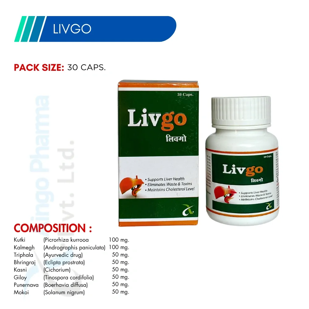 LIVGO – Ayurvedic Liver Health Capsules