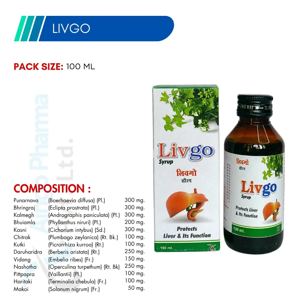 Livgo Syrup – Herbal Liver Tonic for Liver Health