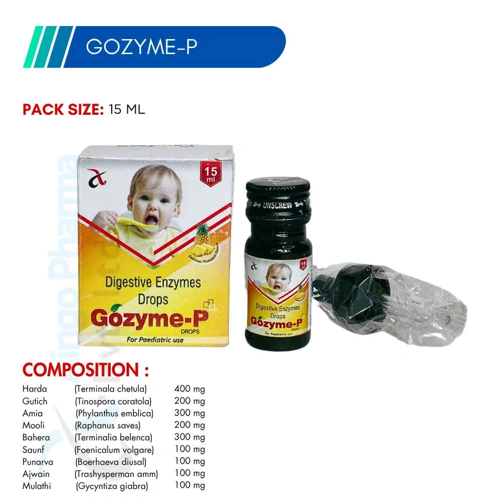 GOZYME-P – Ayurvedic Enzyme Drops