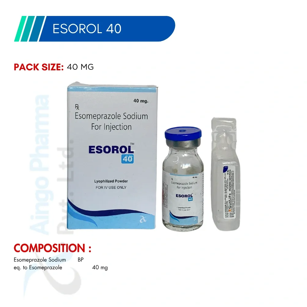 ESOROL-40 – Esomeprazole 40mg