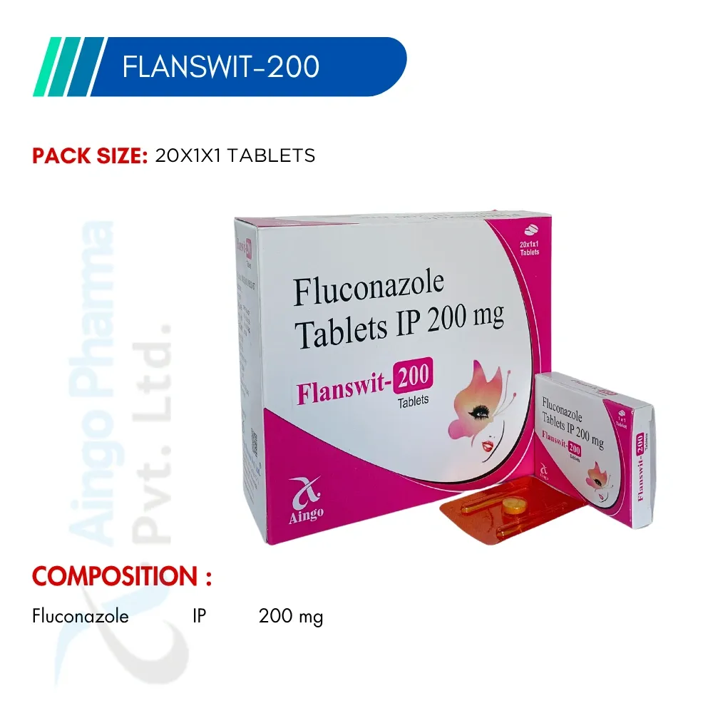FLANSWIT-200 – Fluconazole 200mg Tablets