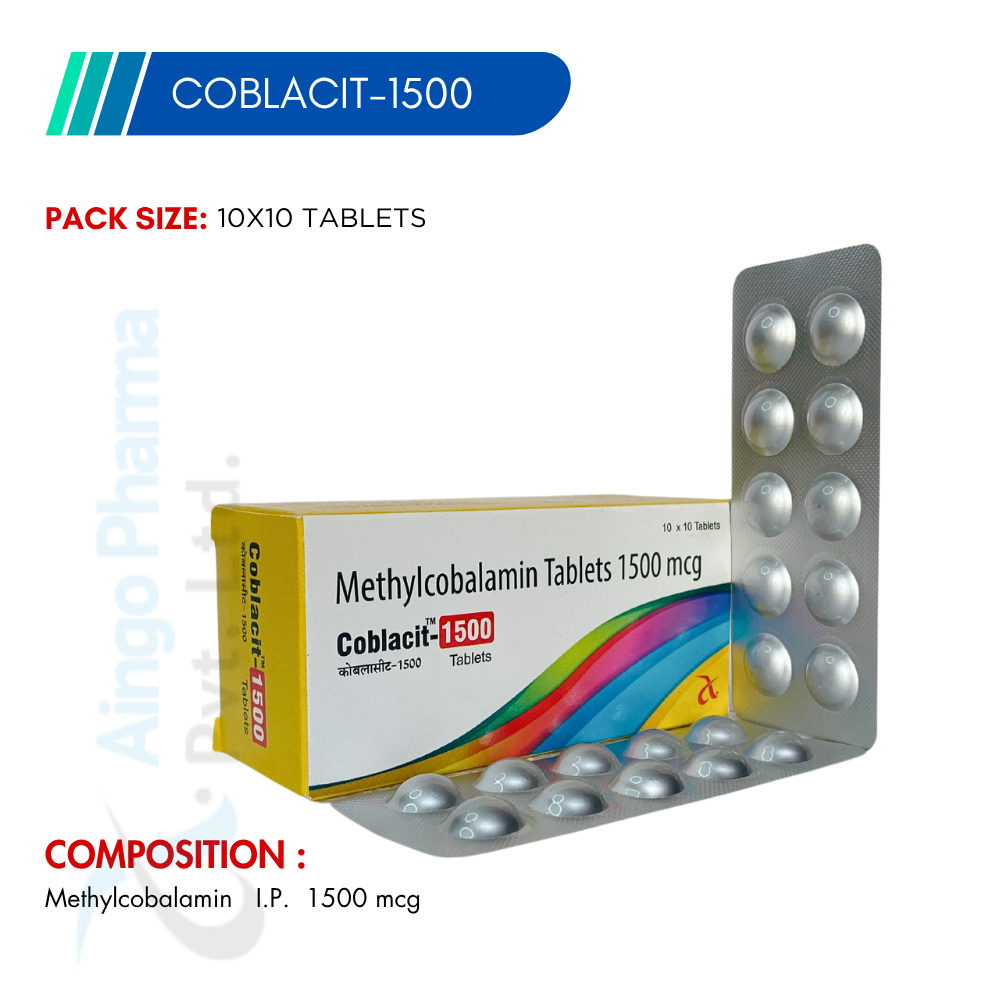 COBLACIT-1500 – Methylcobalamin 1500mcg Tablets