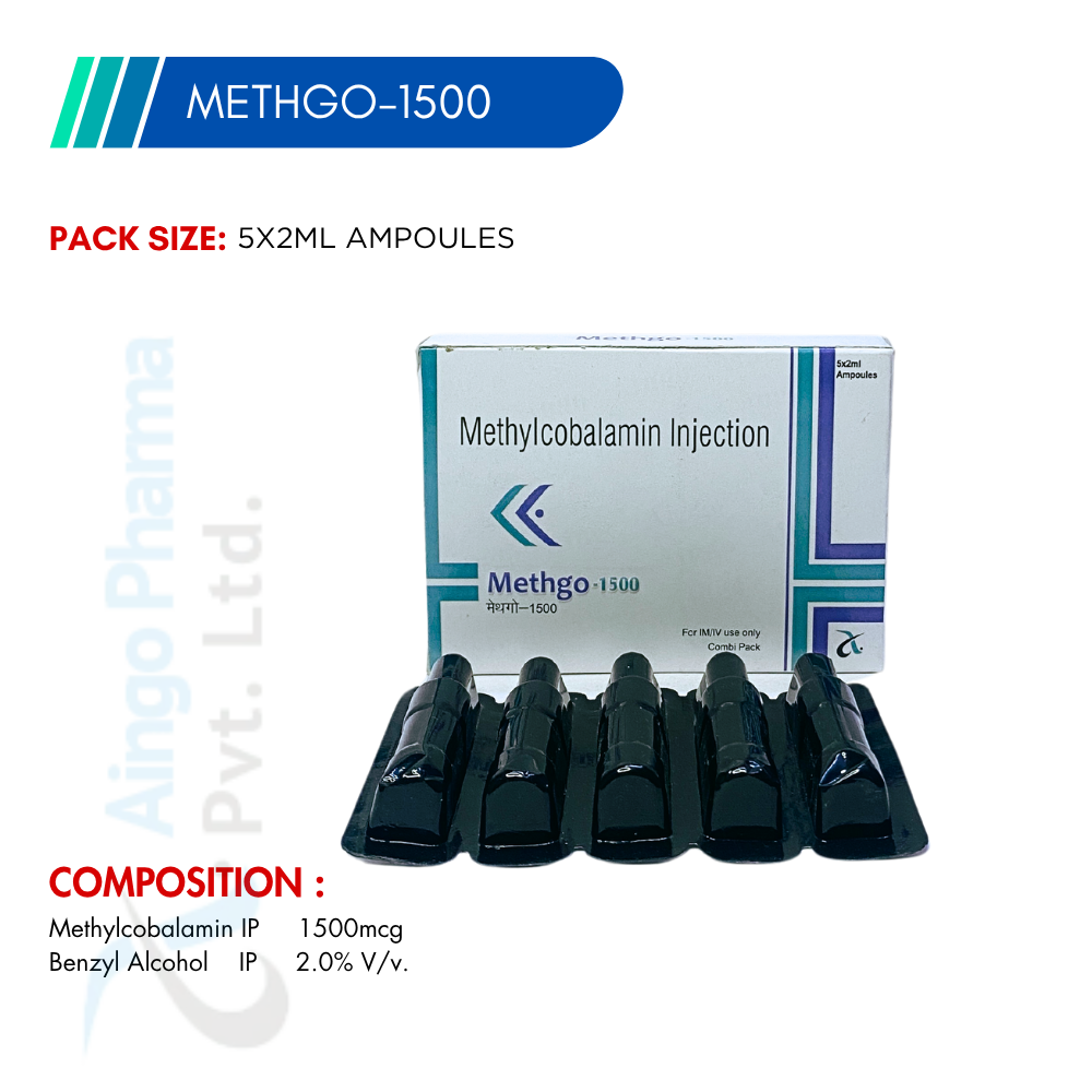METHGO-1500 – Methylcobalamin 1500mcg