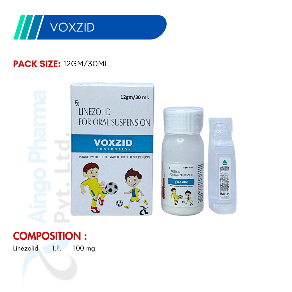 VOXZID – Linezolid 100mg Syrup