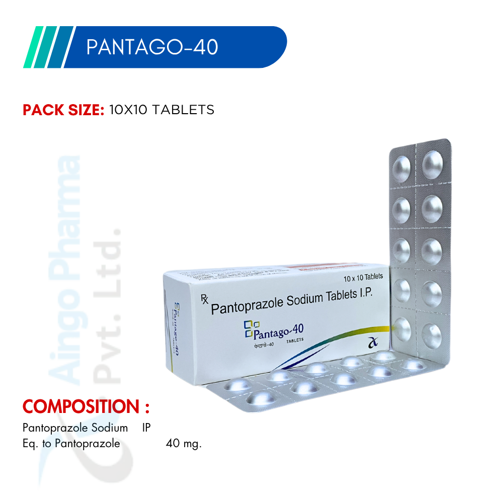 PANTAGO-40 – Pantoprazole 40mg Tablets