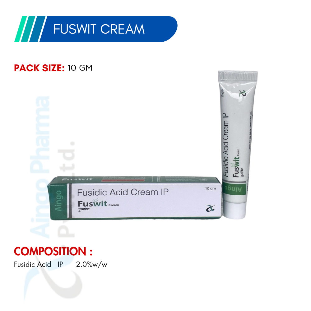 FUSWIT – Fusidic Acid 2.0% w/w Cream