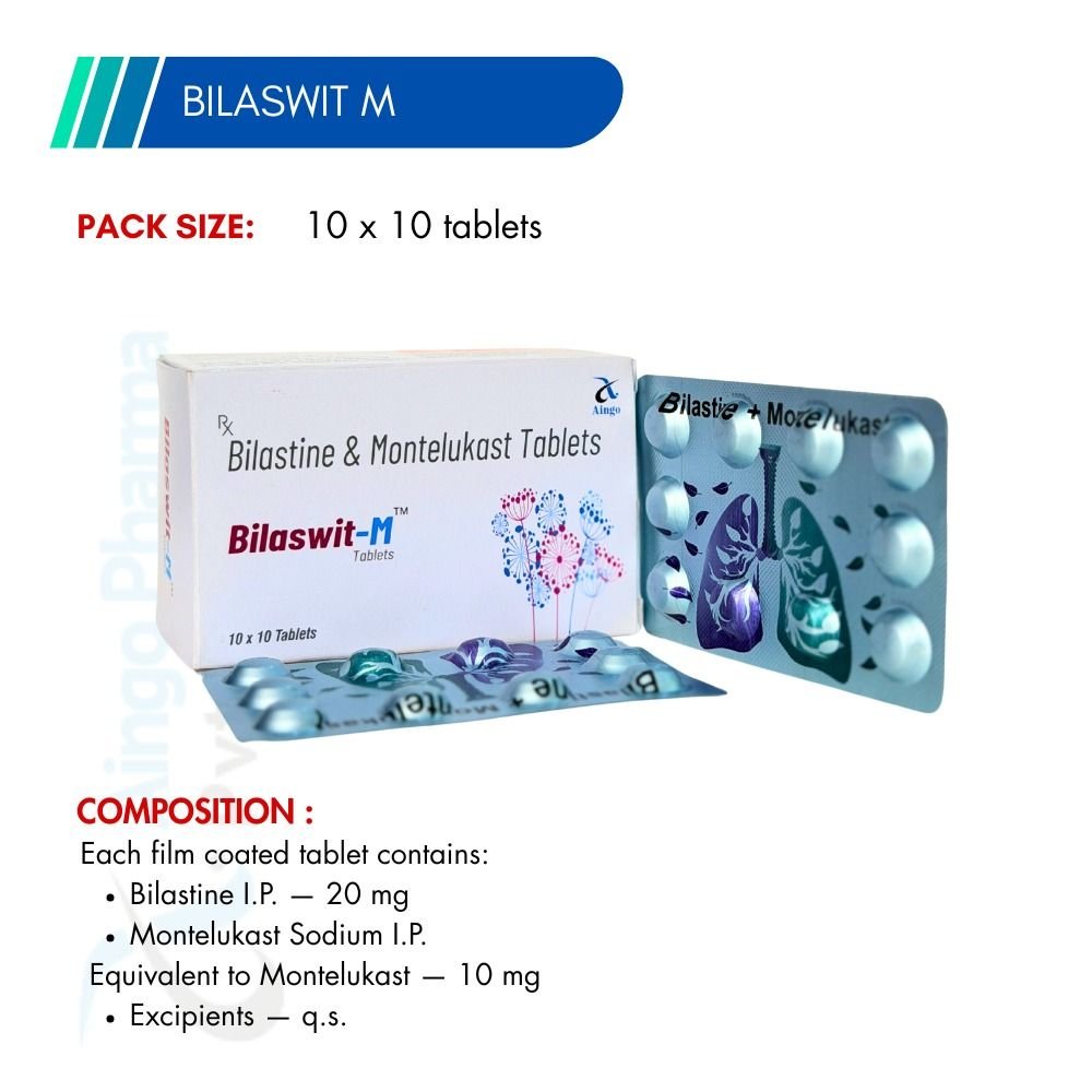 Bilastine and Montelukast Tablets