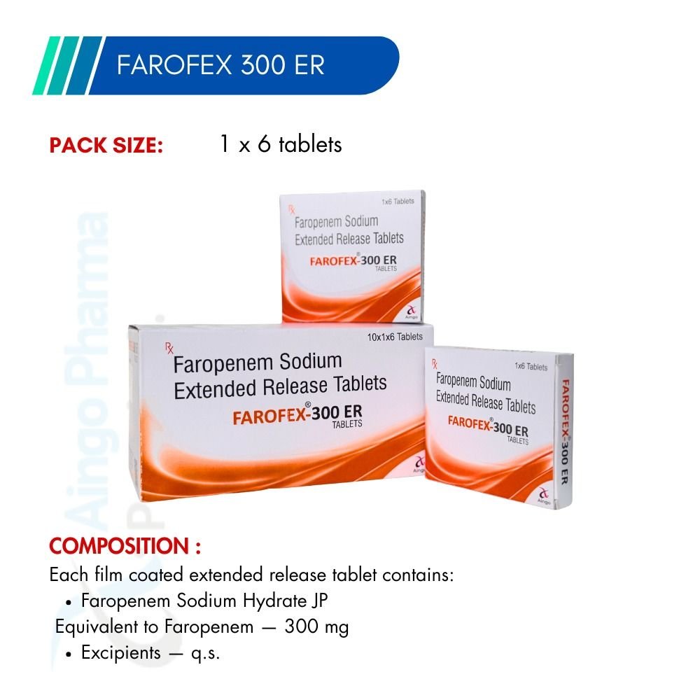 Faropenem Extended Release Tablets
