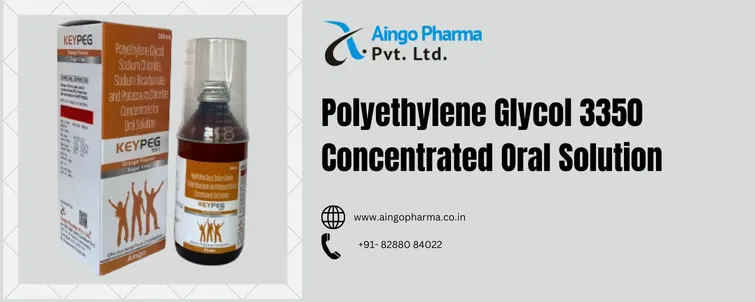 Polyethylene Glycol 3350 Concentrated Oral Solution