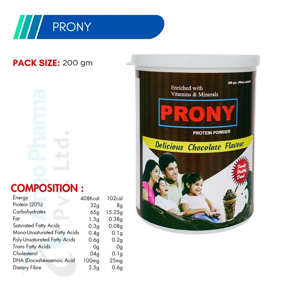 PRONY – Chocolate Flavour Protein Powder