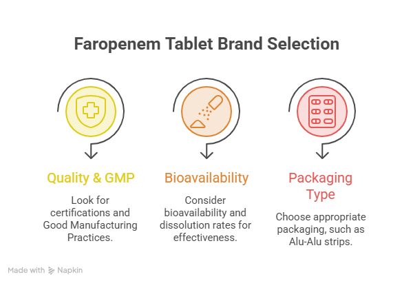 Faropenem Tablet Brand Selection
