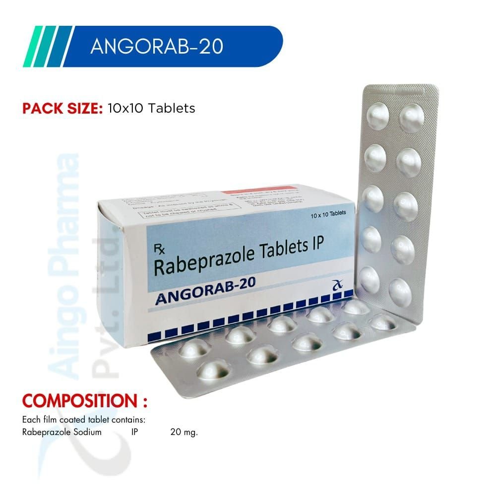 ANGORAB-20 – Rabeprazole 20mg Tablets