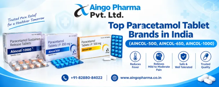 Top Paracetamol Tablet Brands in India (AINCOL-500, AINCOL-650, AINCOL-1000) Top Paracetamol Tablet Brands in India (AINCOL-500, AINCOL-650, AINCOL-1000)